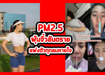 PM2.5 ฝุ่นจิ๋วอันตราย แฝงตัวทุกลมหายใจ